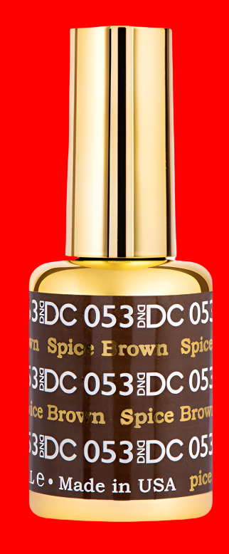 2 GEL COMBO - 053 DND DC Spiced Brown