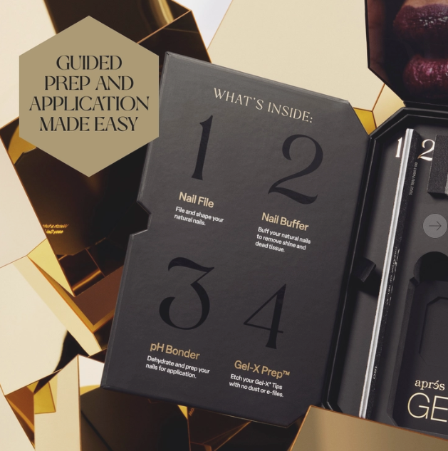 APRES GEL-X THE WORLD FIRST SOFT GEL NAIL EXTENSION SYSTEM - 9 PCS KIT