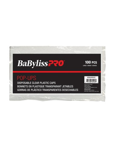 BES625POPUCC BABYLISSPRO POP-UPS DISPOSABLE CAPS - 100/PKG - Secret Nail & Beauty Supply