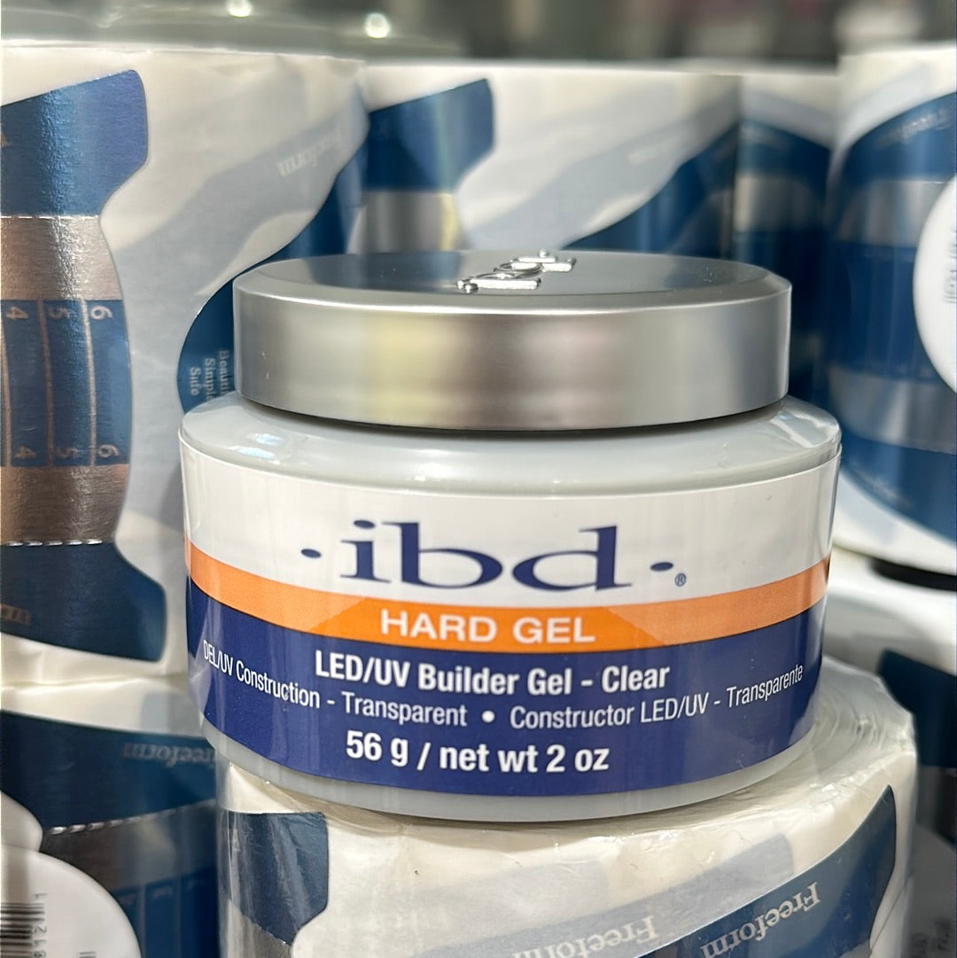 IBD HARD GEL LED/UV BUILDER GEL - CLEAR