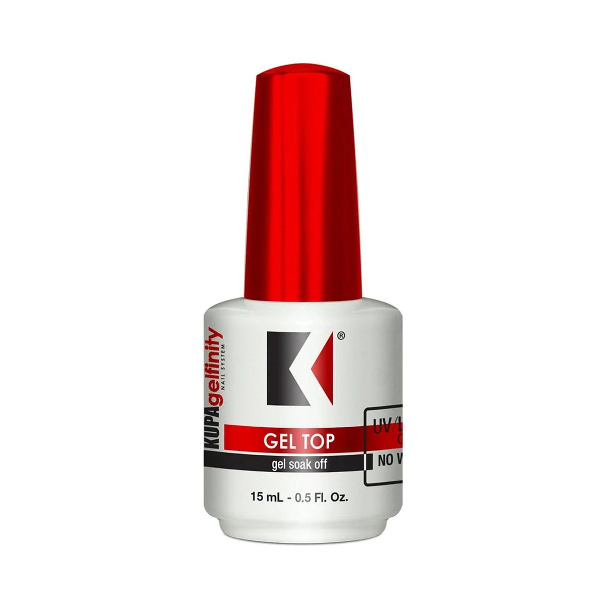 KUPA GEL TOP COAT GLOSS .5 oz - Secret Nail & Beauty Supply