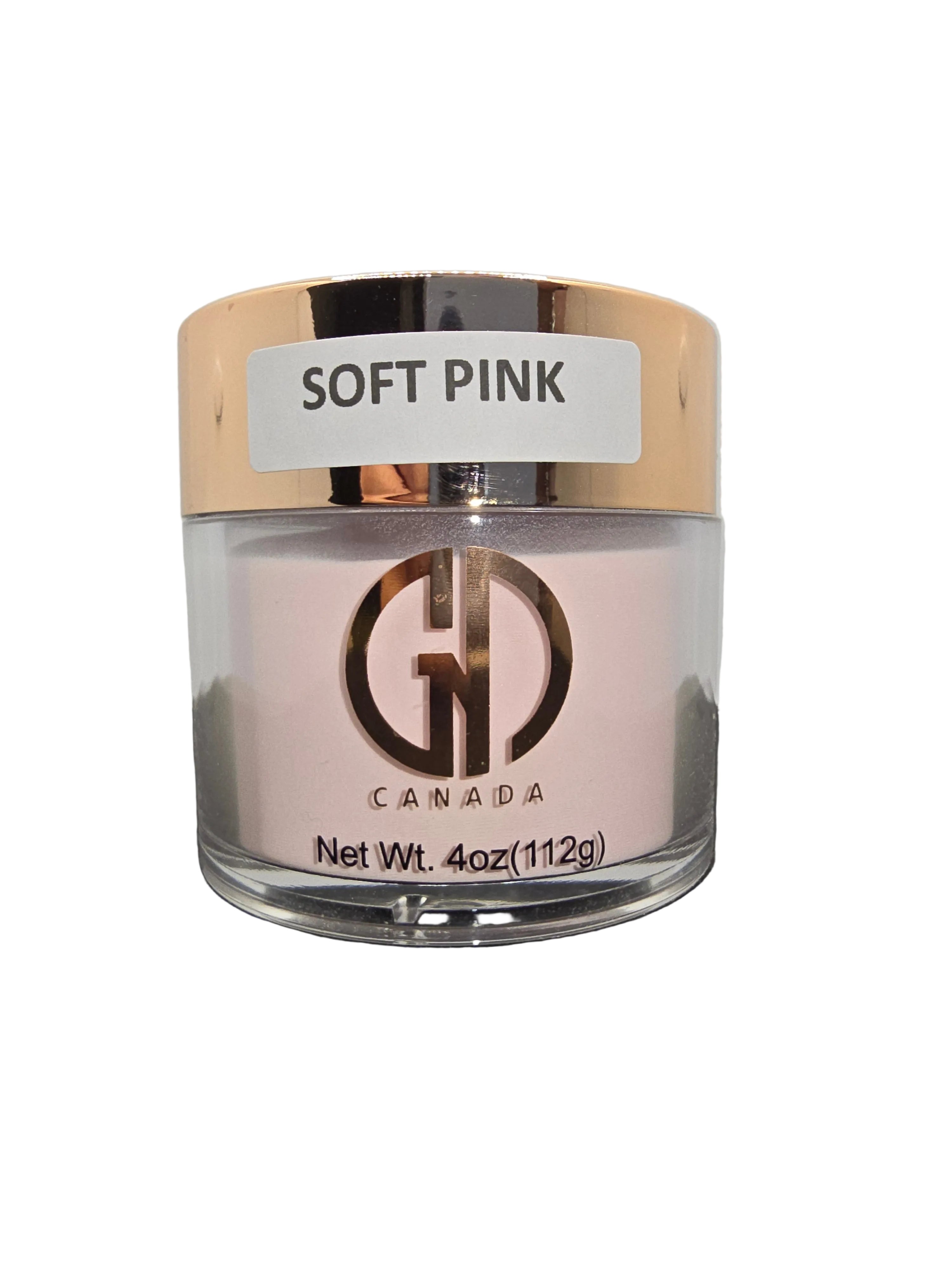 GND SOFT PINK POWDER 4 OZ - Secret Nail & Beauty Supply