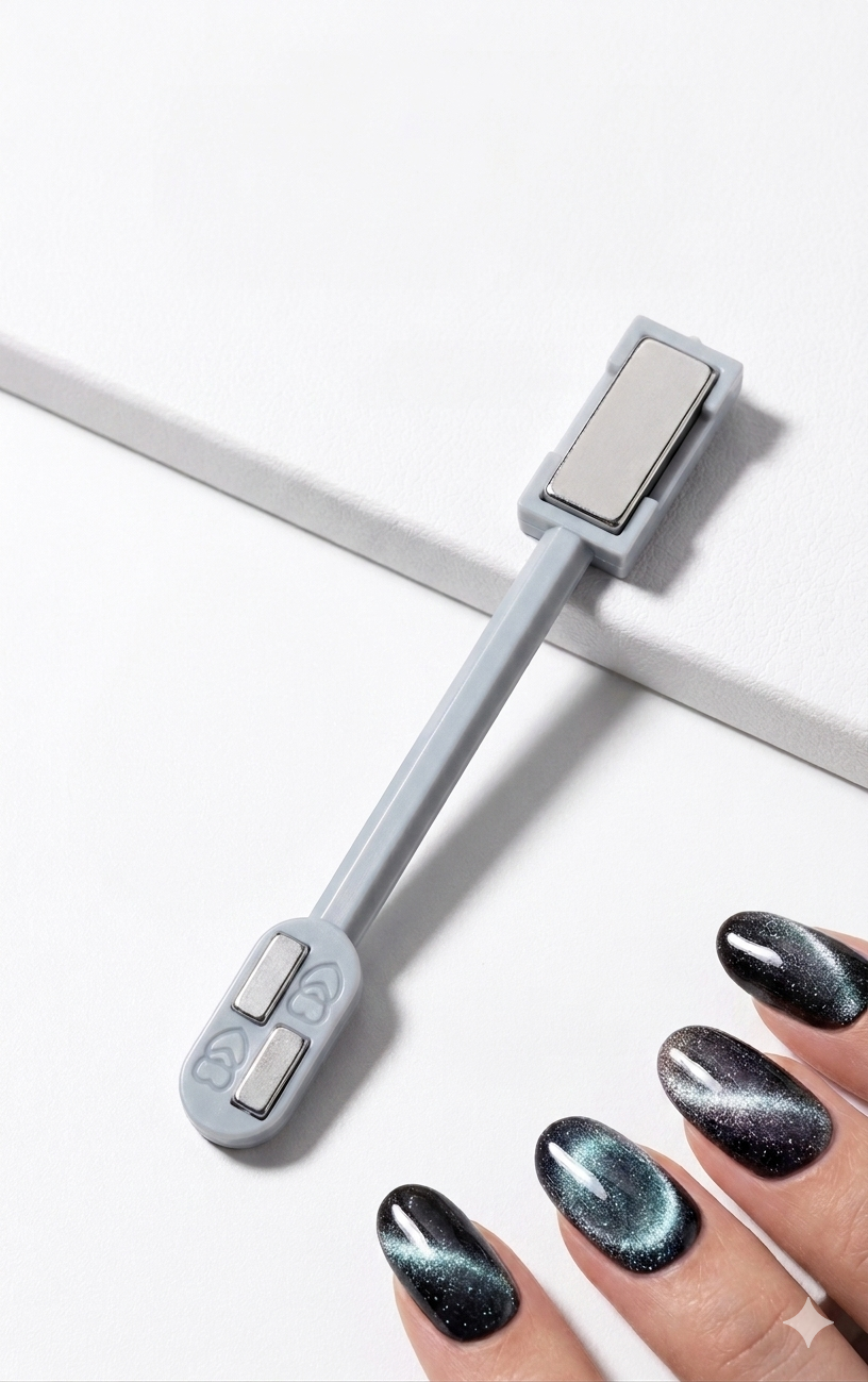 SQUARE & HEART SHAPE CAT EYE MAGNET