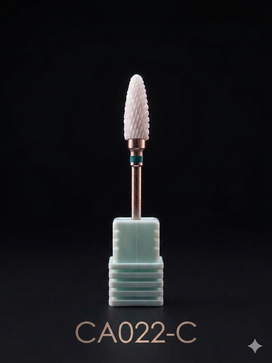 CA022-C CERAMIC NAIL BITS COARSE 6.0MM FLAME BIT