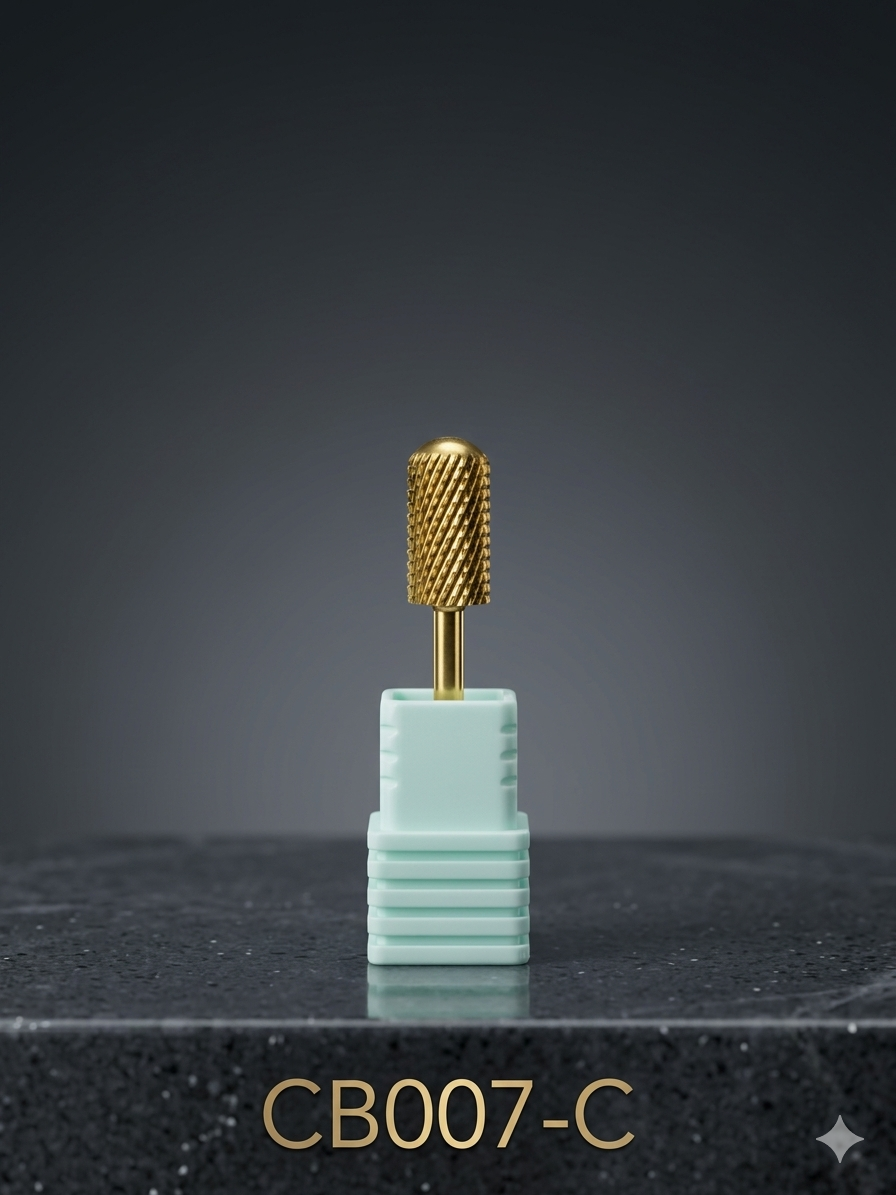 CB007-C CARBIDE NAIL BITS COARSE LARGE BARREL SMOOTH TOPS BITS