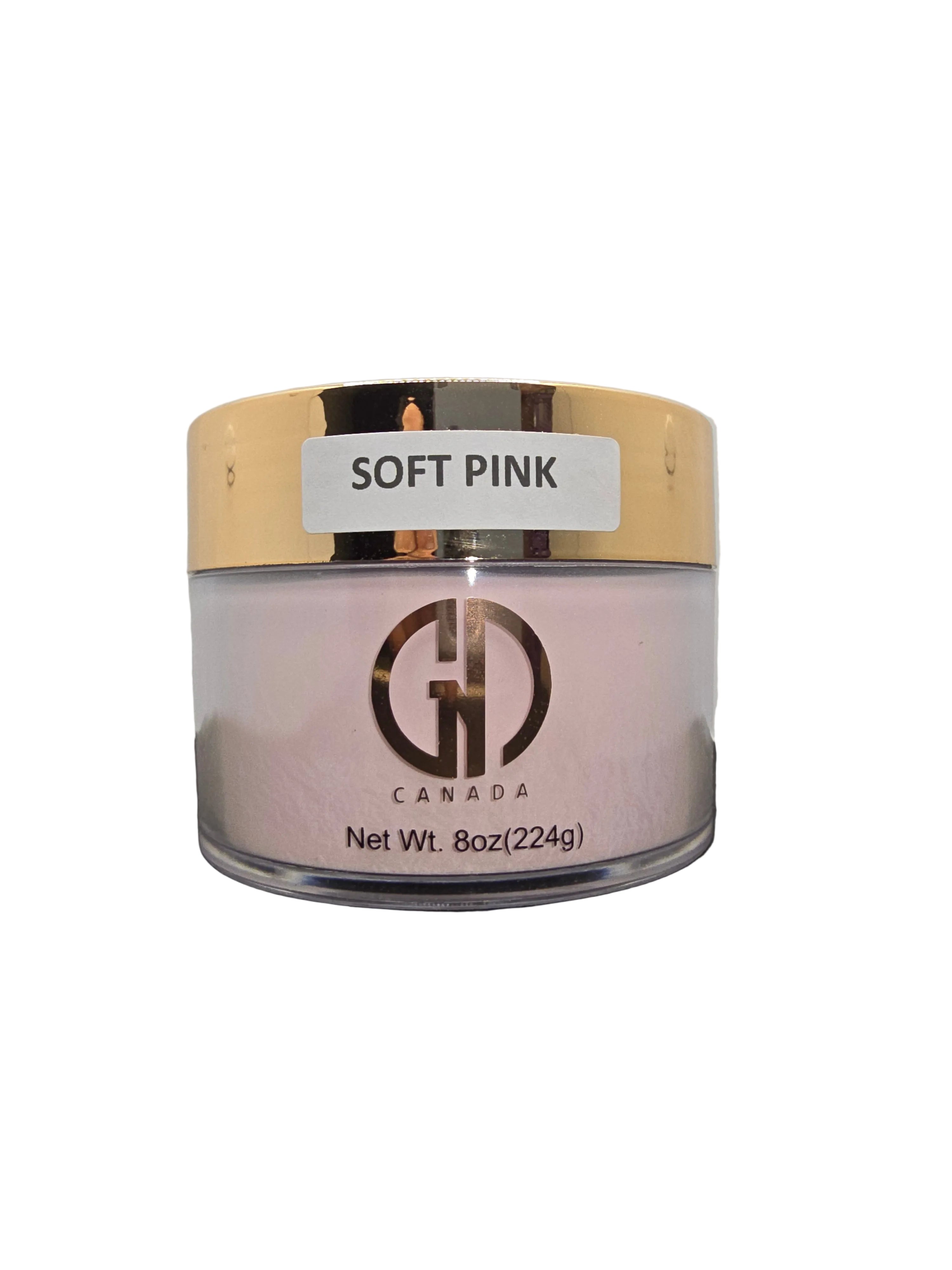 GND SOFT PINK POWDER 8 OZ - Secret Nail & Beauty Supply