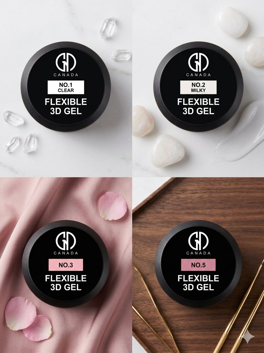 NEW - GND FLEXIBLE 3D GEL IN JAR