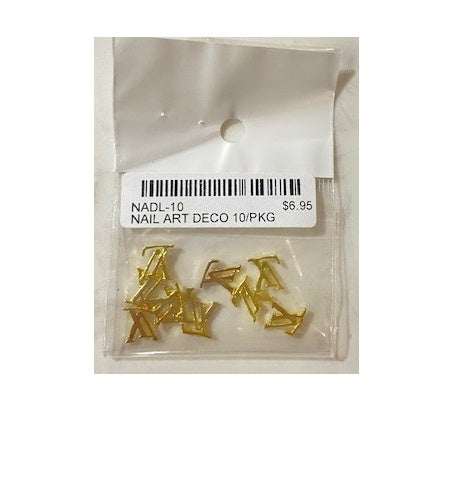 NADL-10 NAIL ART DECO 10/PKG - Secret Nail & Beauty Supply
