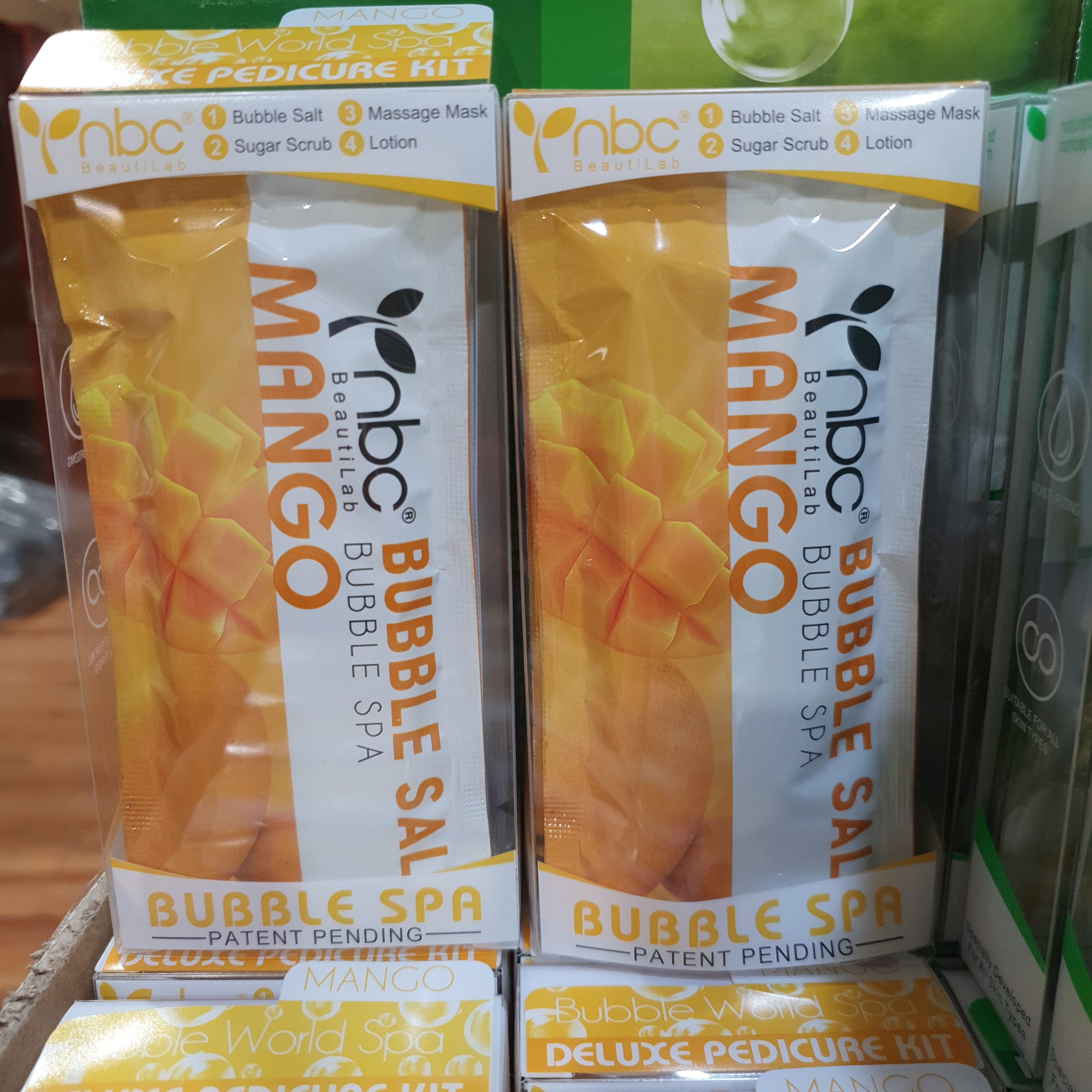 NBC Bubble Spa MANGO - PEDICURE KIT