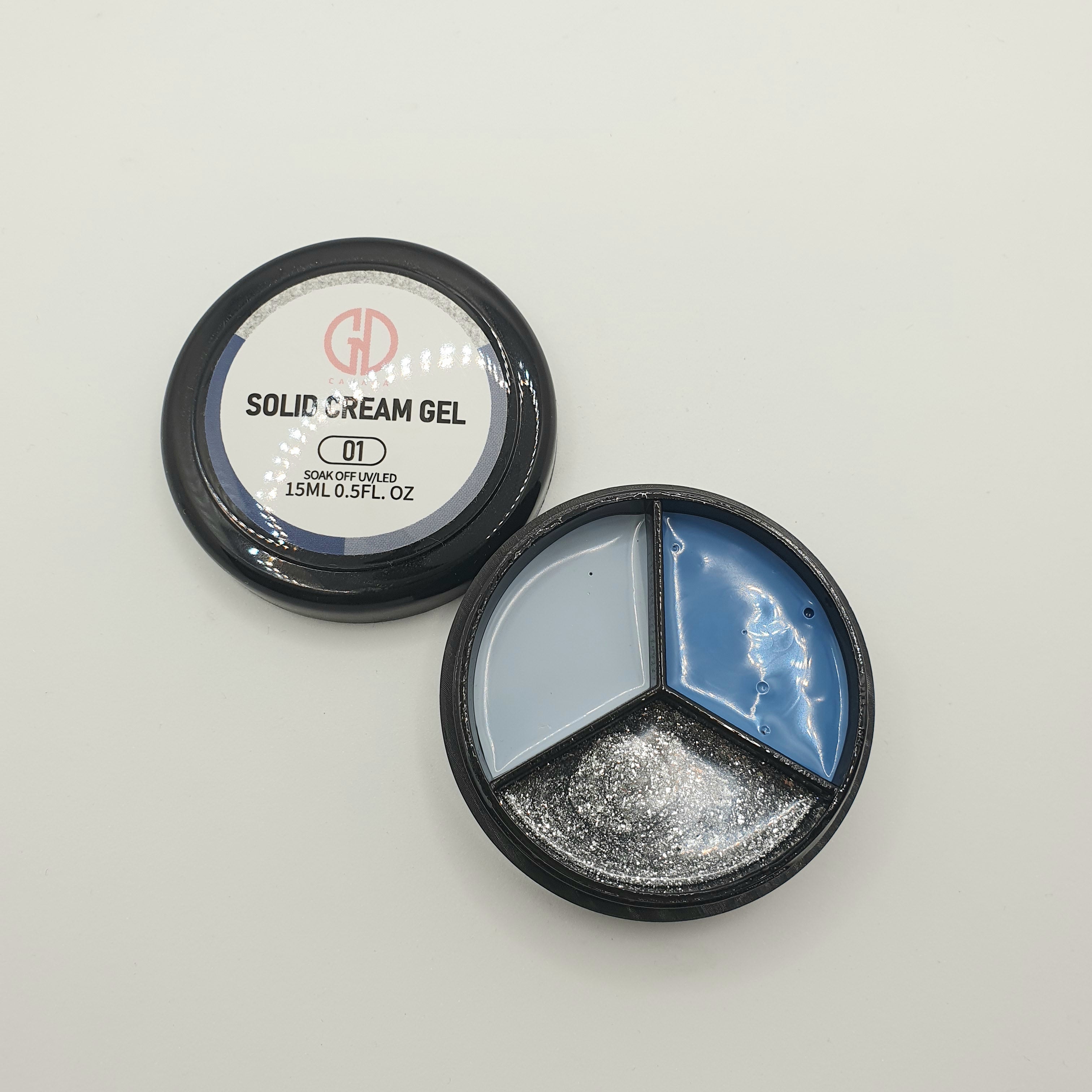 GND SOLID CREAM GEL 15 ML - 01