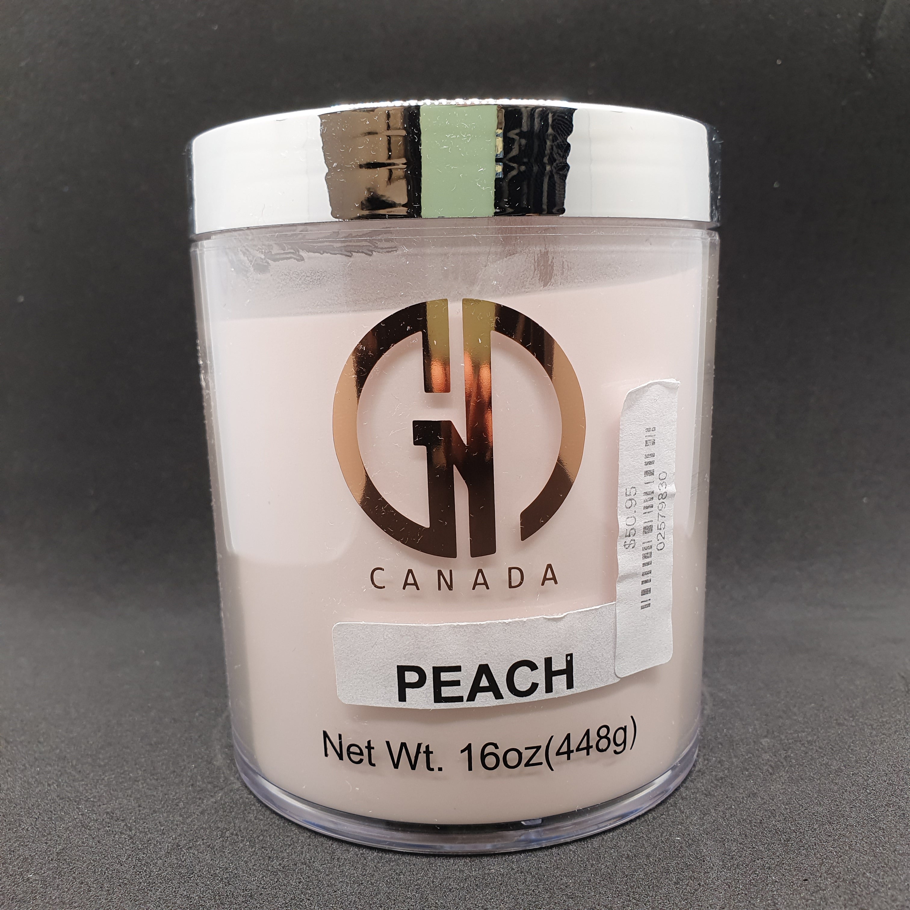 GND POWDER NUDE (PEACH ) 16 oz - Secret Nail & Beauty Supply