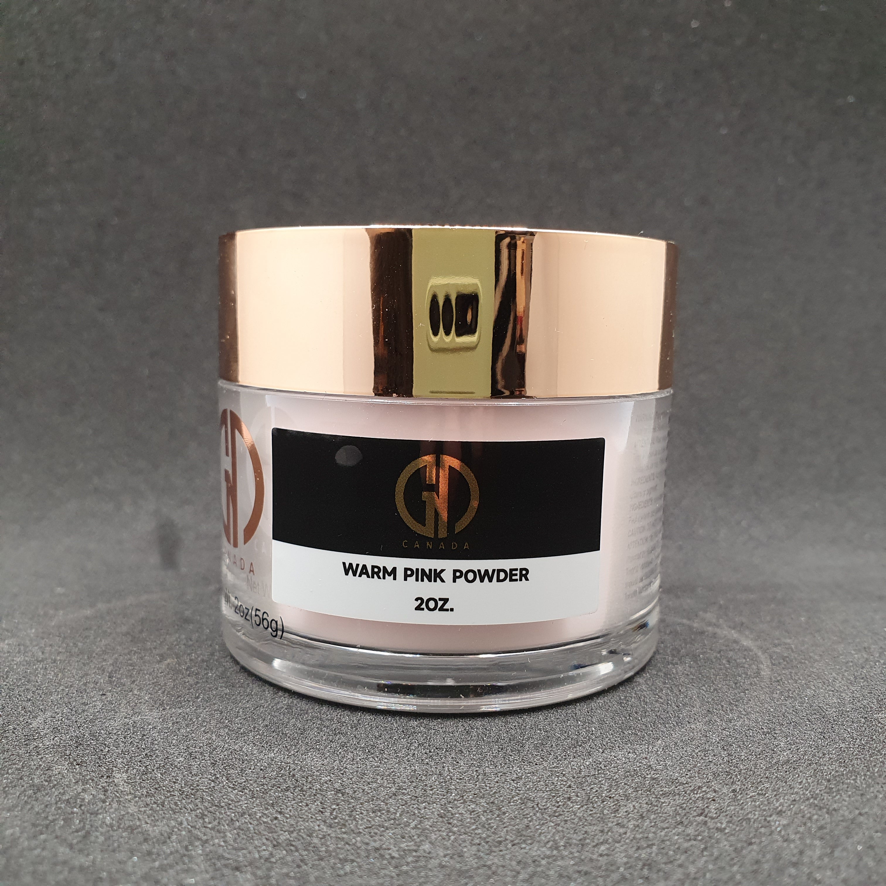 GND WARM PINK POWDER 2 OZ - Secret Nail & Beauty Supply