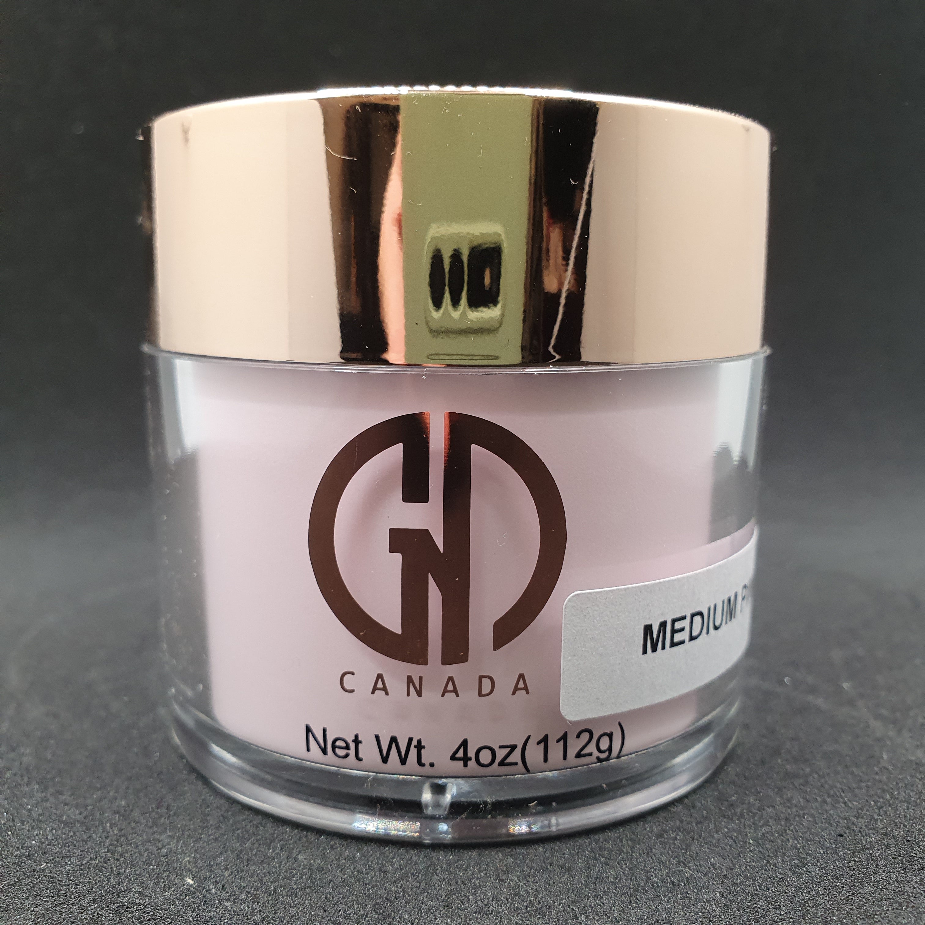 GND MEDIUM PINK POWDER 4 OZ - Secret Nail & Beauty Supply