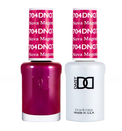 DND 704 Nova Magenta 2/Pack - Secret Nail & Beauty Supply