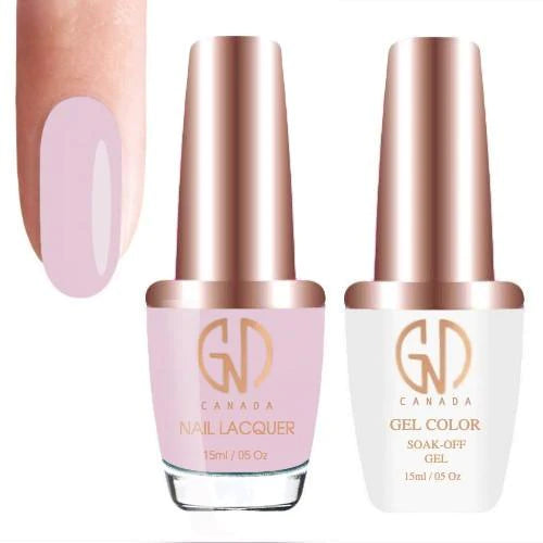 GND Duo Gel & Lacquer 134 Mauve it Mauve it