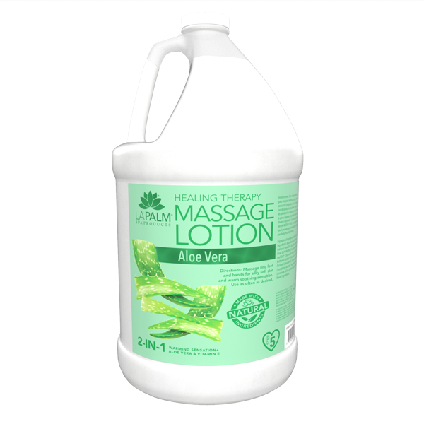 LAPALM COLLAGEN MASSAGE LOTION ALOE VERA - 1 GAL