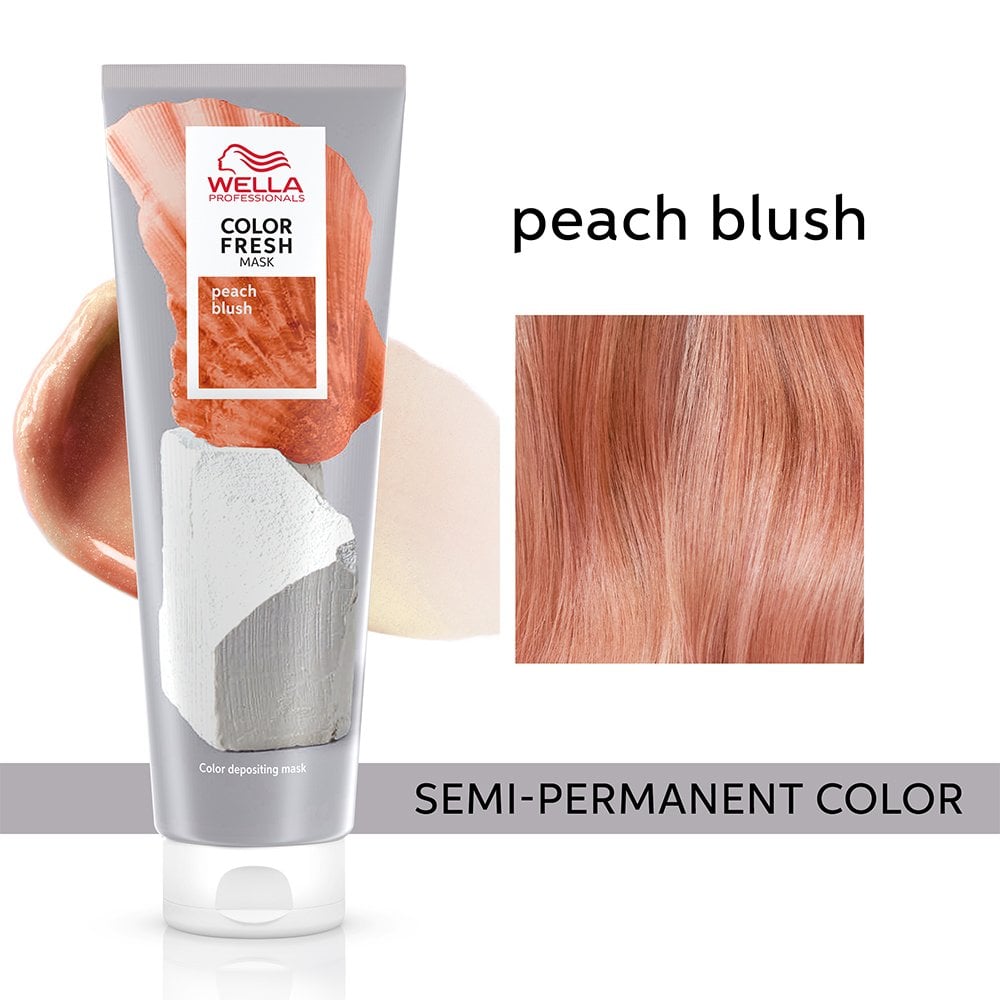 WELLA COLOR FRESH MASK- PEACH BLUSH