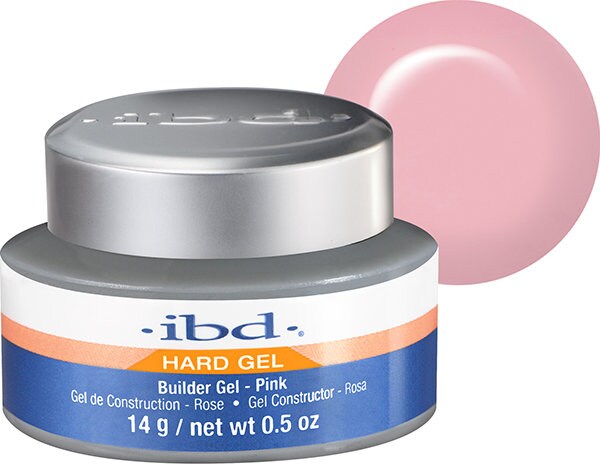 IBD HARD GEL LED/UV Builder Gel - Pink