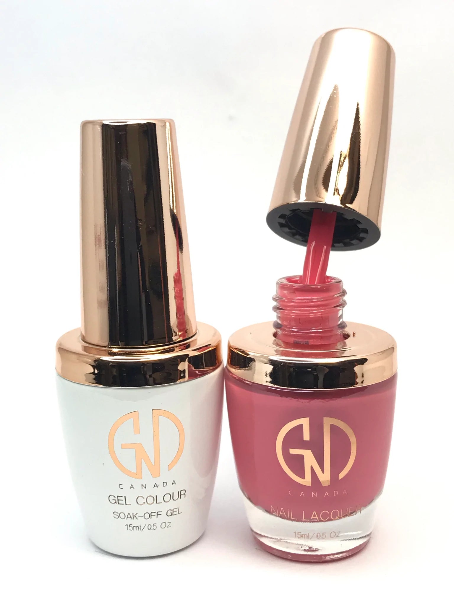 GND Duo Gel & Lacquer 068 Strawberry Daiquiri