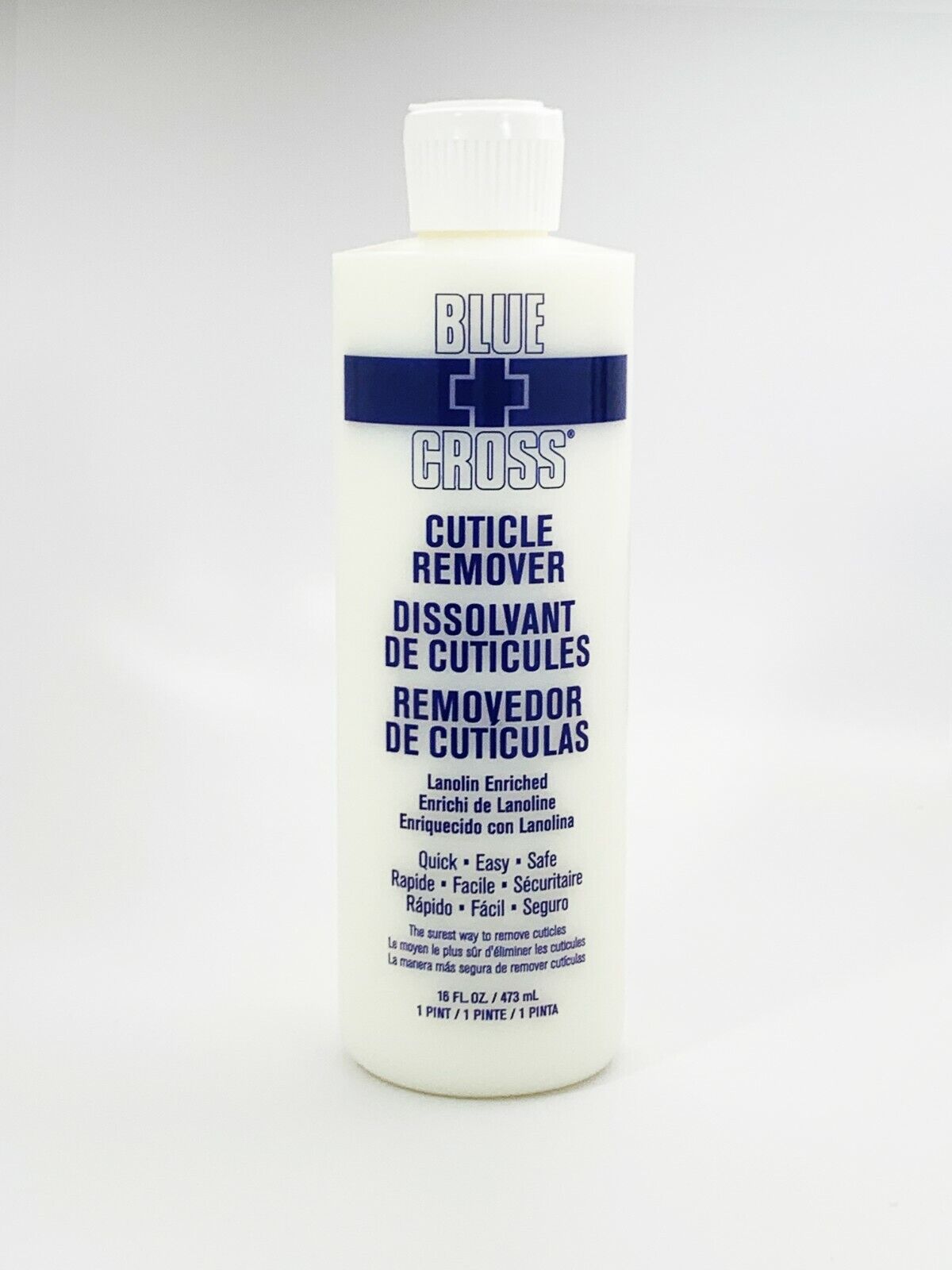 BLU 116 BLUE CROSS CUTICLE REMOVER 16 OZ - Secret Nail & Beauty Supply
