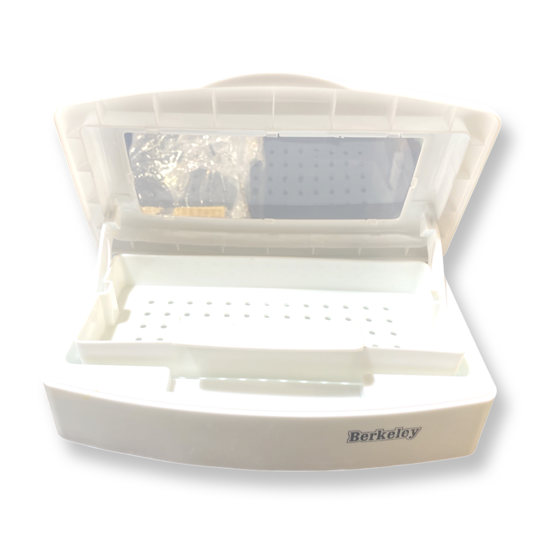 ST102CL BERKELEY STERILIZING TRAY-CLEAR - Secret Nail & Beauty Supply