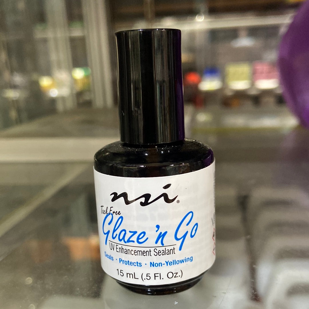 NSI 5306 NSI GLAZE N' GO UV SEAL .5 OZ - Secret Nail & Beauty Supply