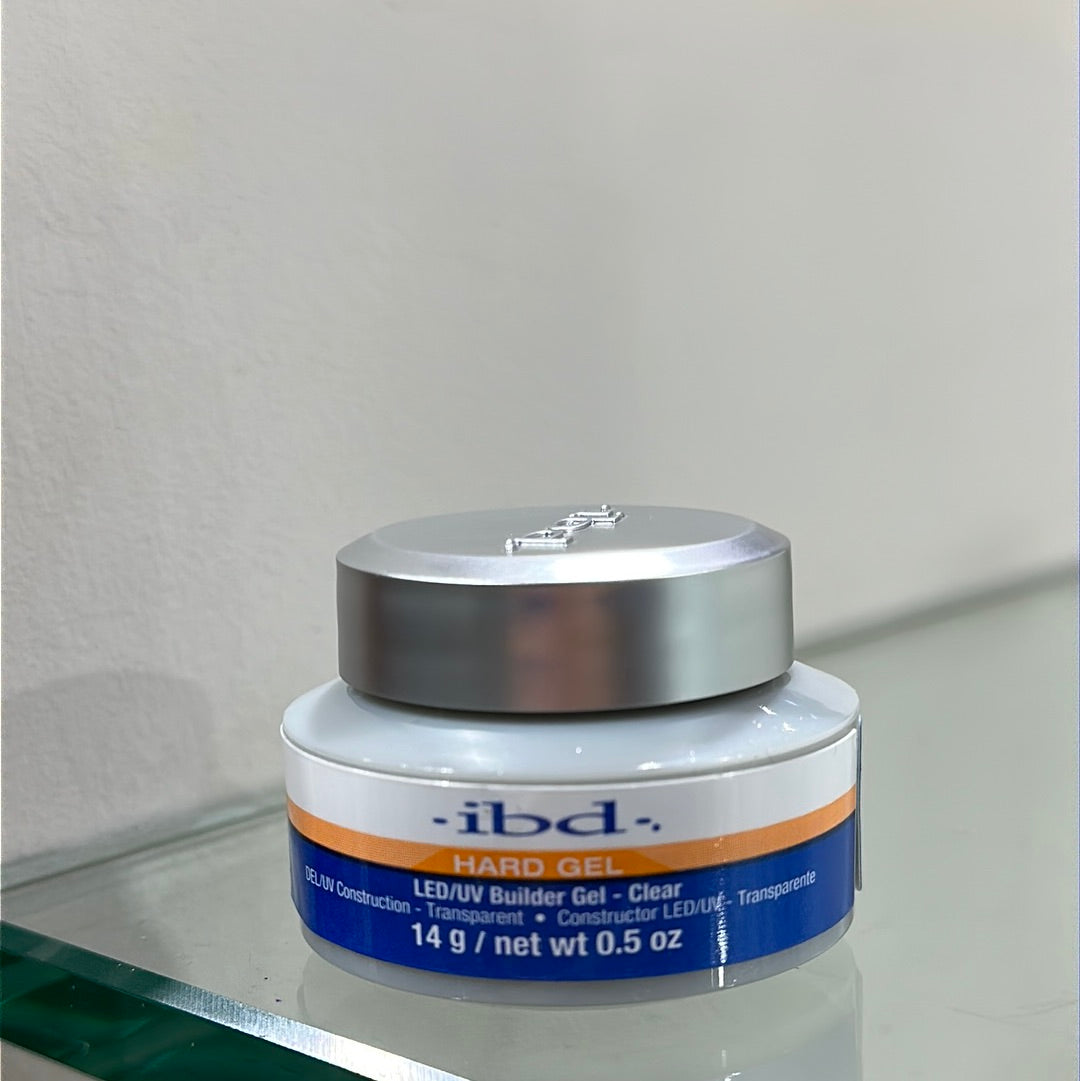 IBD HARD GEL LED/UV BUILDER GEL - CLEAR