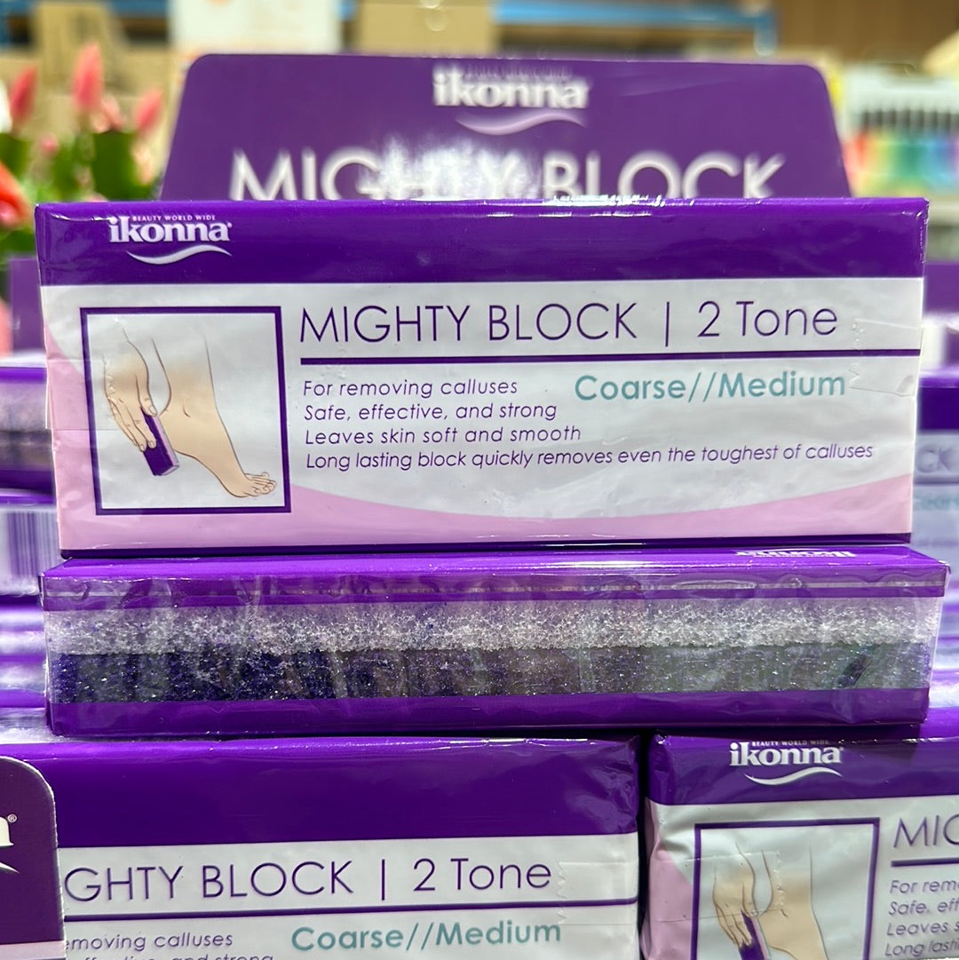 Ikonna MIGHTY BLOCK 2 TONE-EACH - Secret Nail & Beauty Supply