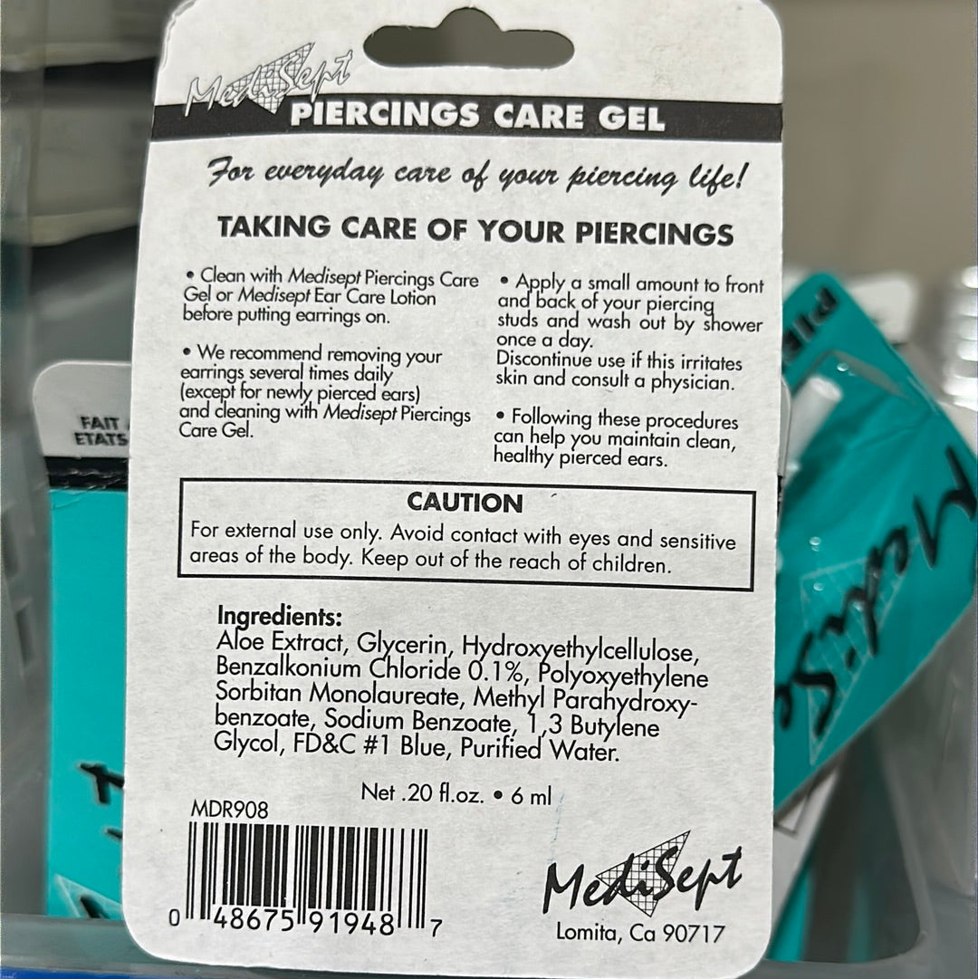 MEDISEPT PIERCINGS CARE GEL
