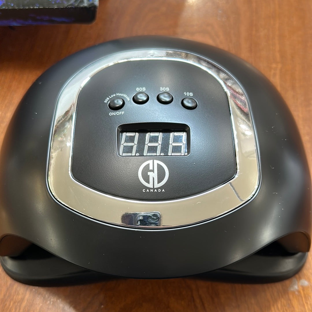 GND LED/UV LAMP SMART 2.0 (BLACK) - Secret Nail & Beauty Supply