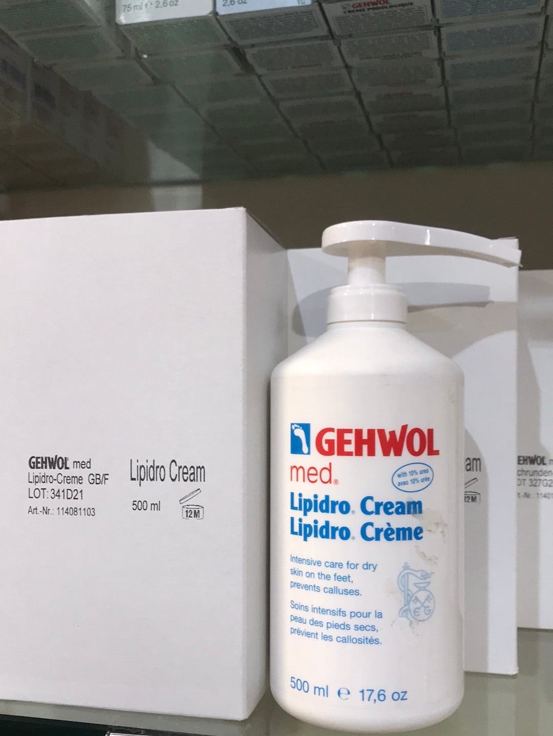 GE1140811 GEHWOL MED LIPIDRO CREAM 500 ML - F
