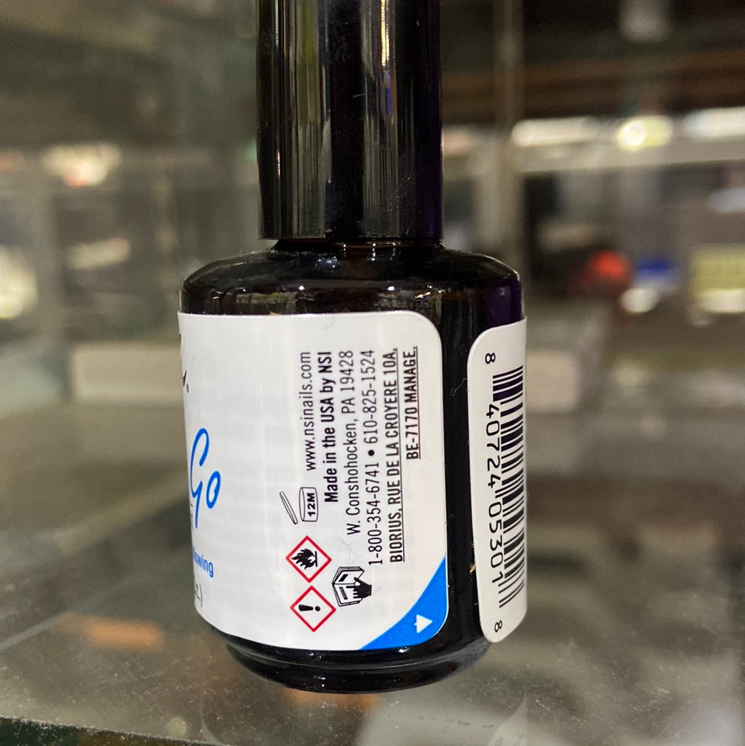 NSI 5306 NSI GLAZE N' GO UV SEAL .5 OZ - Secret Nail & Beauty Supply