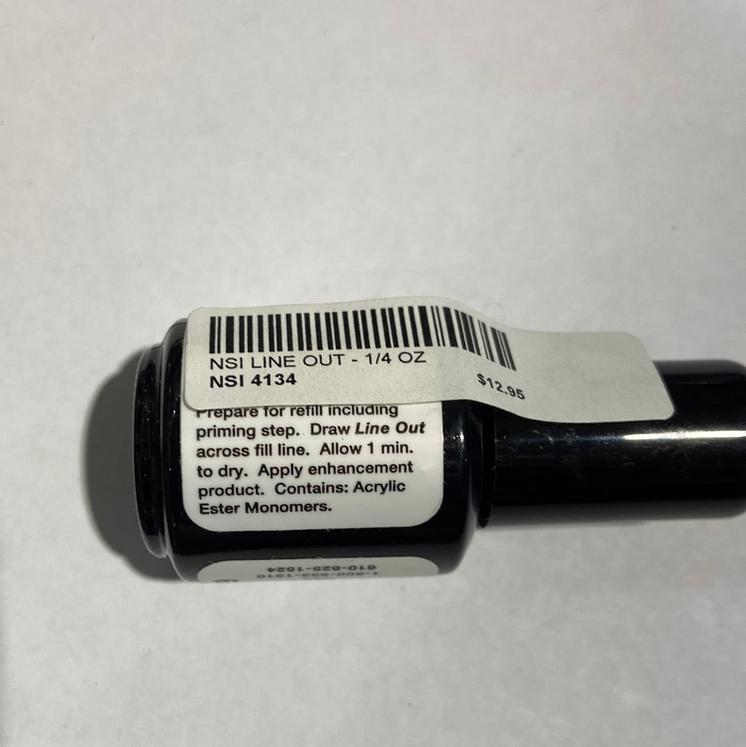 NSI 4134 NSI LINE OUT - 1/4 OZ - Secret Nail & Beauty Supply