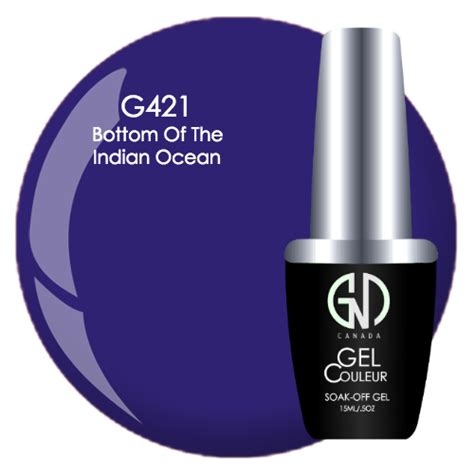 BOTTOM OF THE INDIAN OCEAN GND G421 ONE STEP GEL - Secret Nail & Beauty Supply