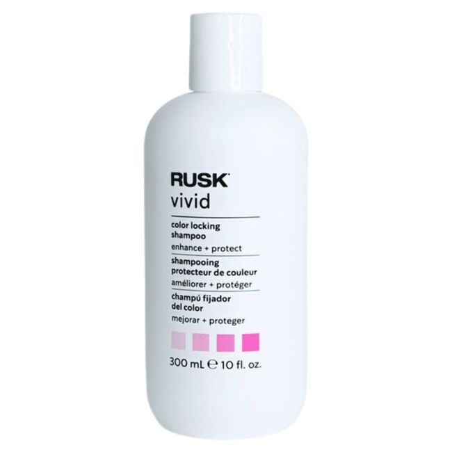 RUSK VIVID COLOR LOCKING SHAMPOO 33 OZ