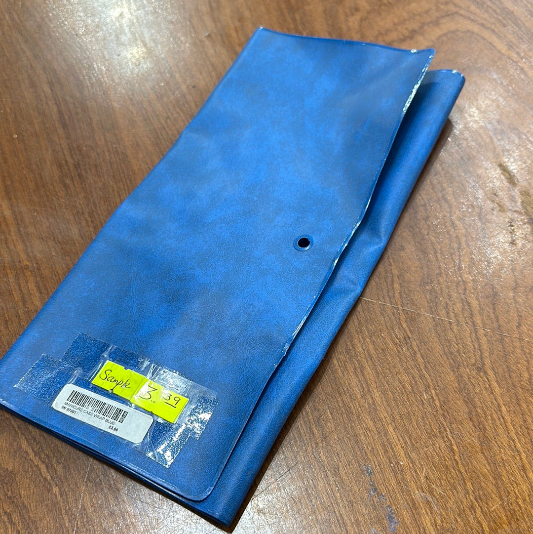 MI 07001 MANICURE CASE WRAP BLUE