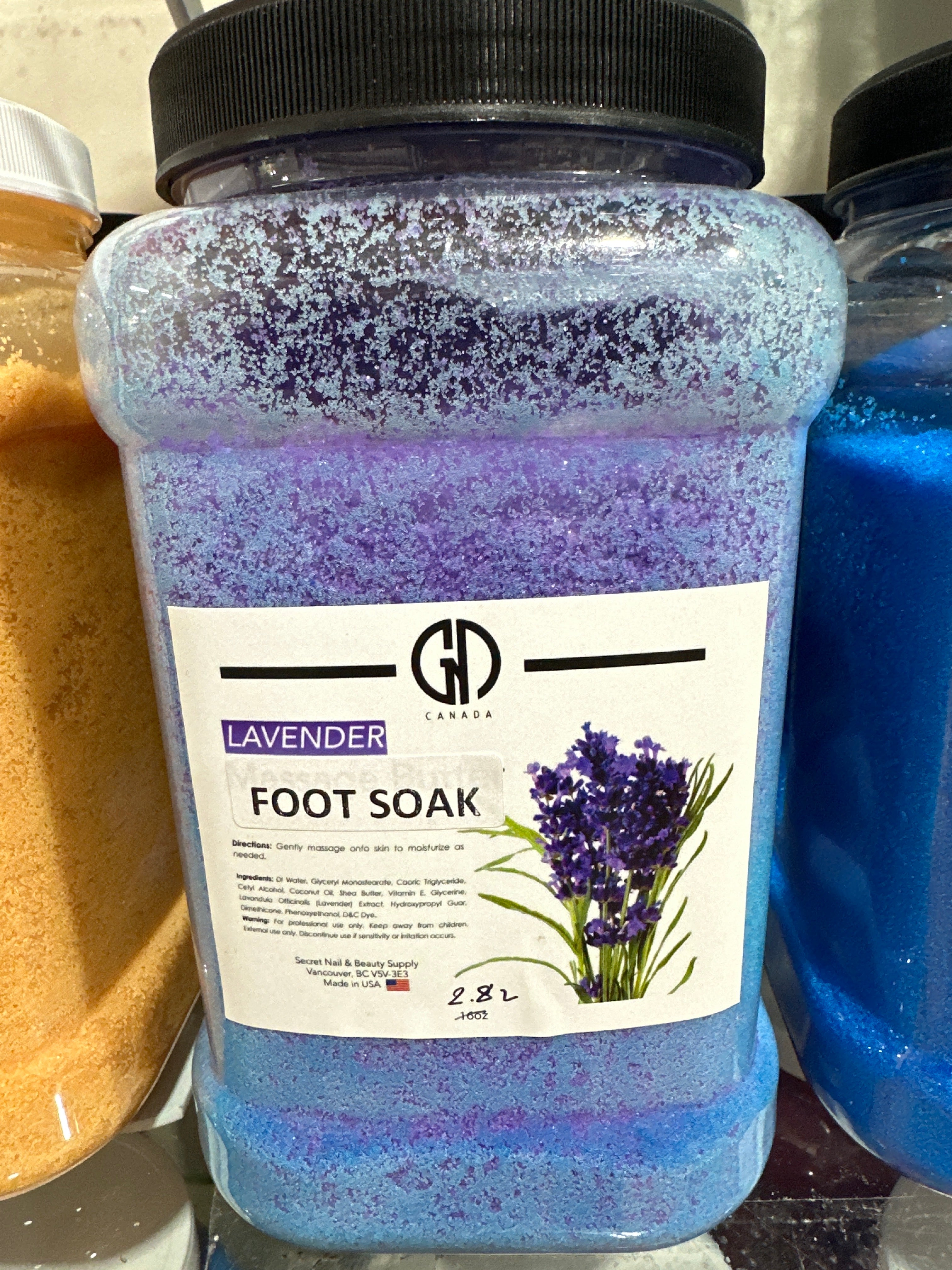 GND FOOT SOAK 95 OZ (2.8L)