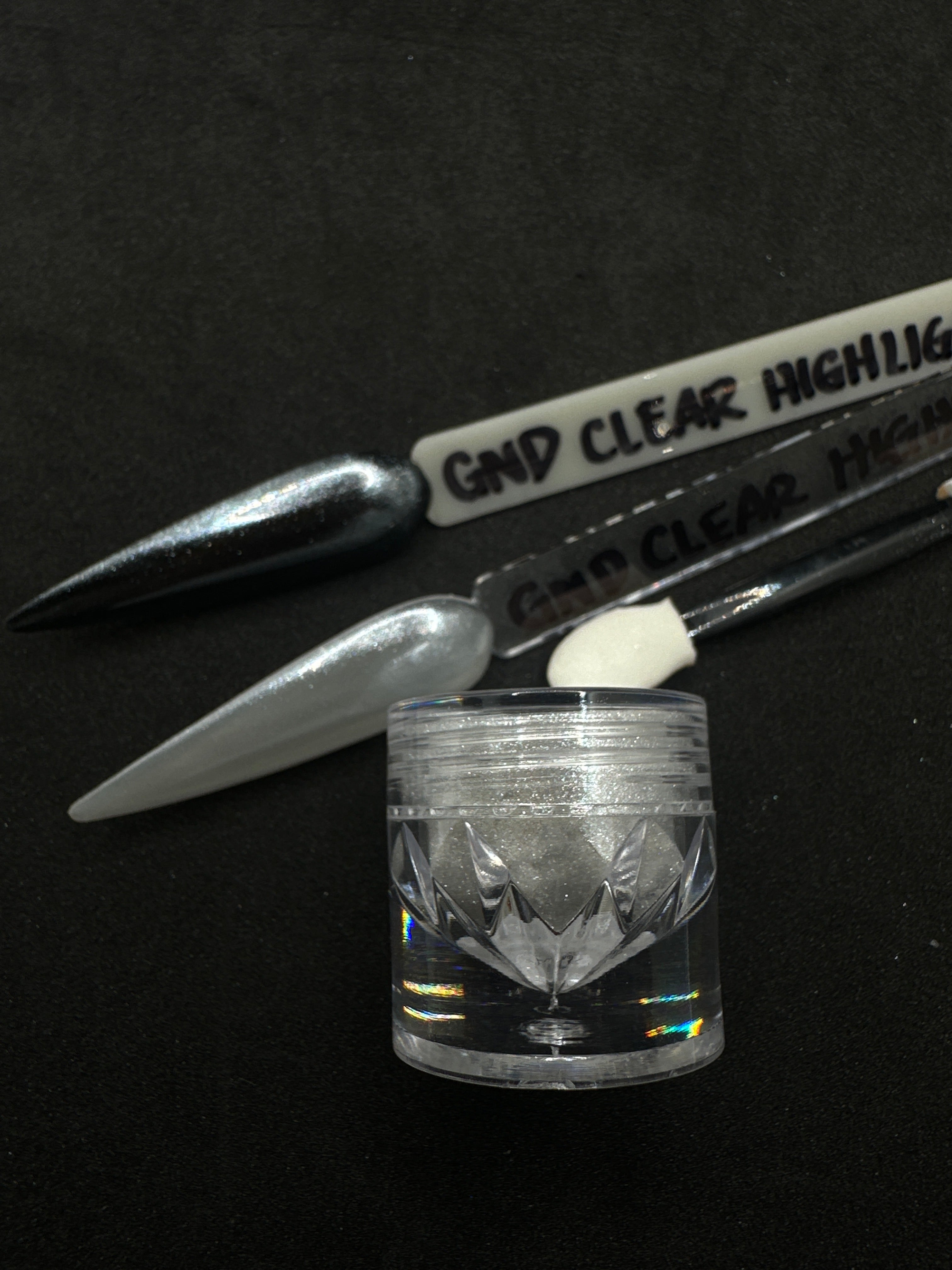 GND CLEAR HIGHLIGHT CHROME POWDER