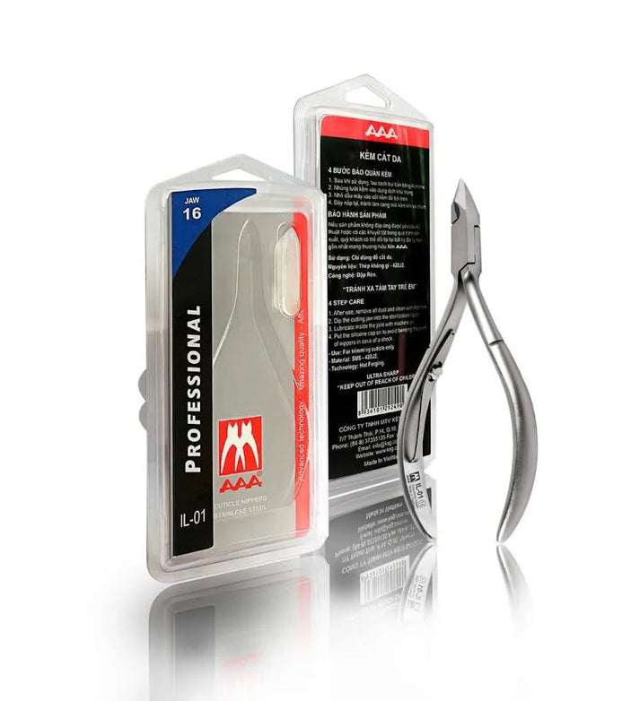 AAA CUTICLE NIPPER S.S IL-01 JAW 16