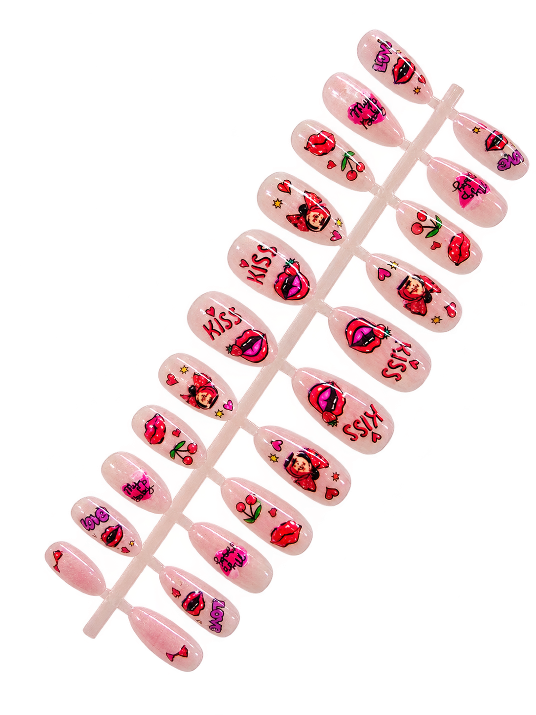 NEW PRESS ON NAIL TIPS (WHITE PAPER BACK) - Secret Nail & Beauty Supply