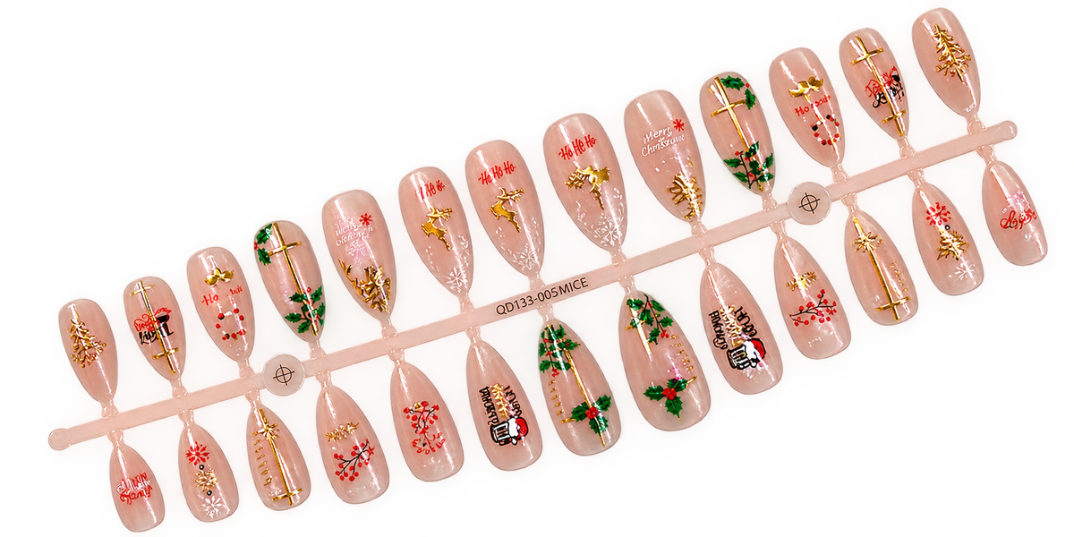 NEW PRESS ON NAIL TIPS (WHITE PAPER BACK) - Secret Nail & Beauty Supply