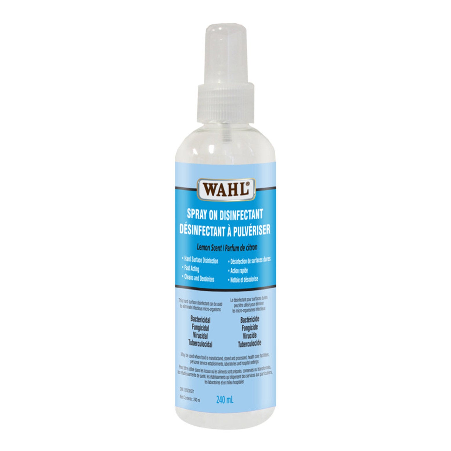 53325 WAHL SPRAY ON DISINFECTANT 240 ML