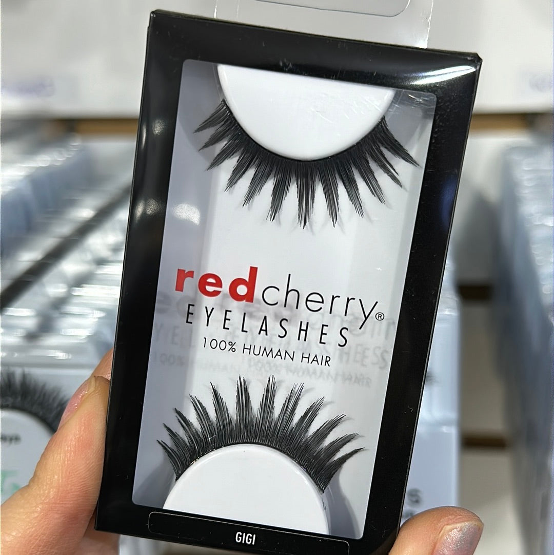 RED CHERRY EYELASHES #62-GIGI