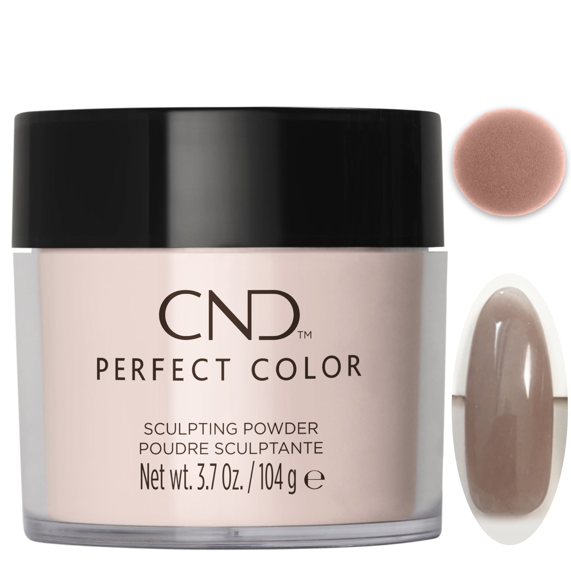 CND SCULPTING POWDER COOL MOCHA OPAQUE 3.7 OZ