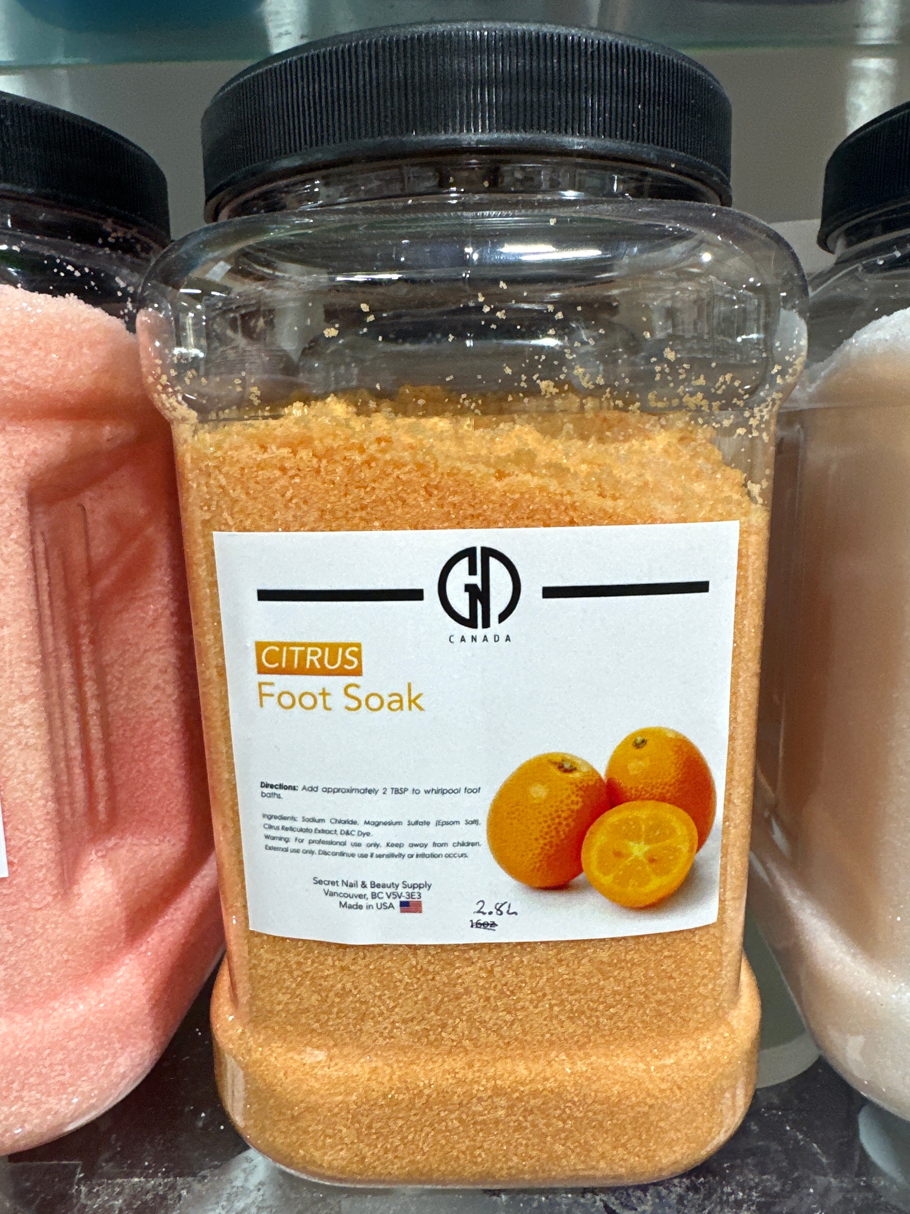 GND FOOT SOAK 95 OZ (2.8L)