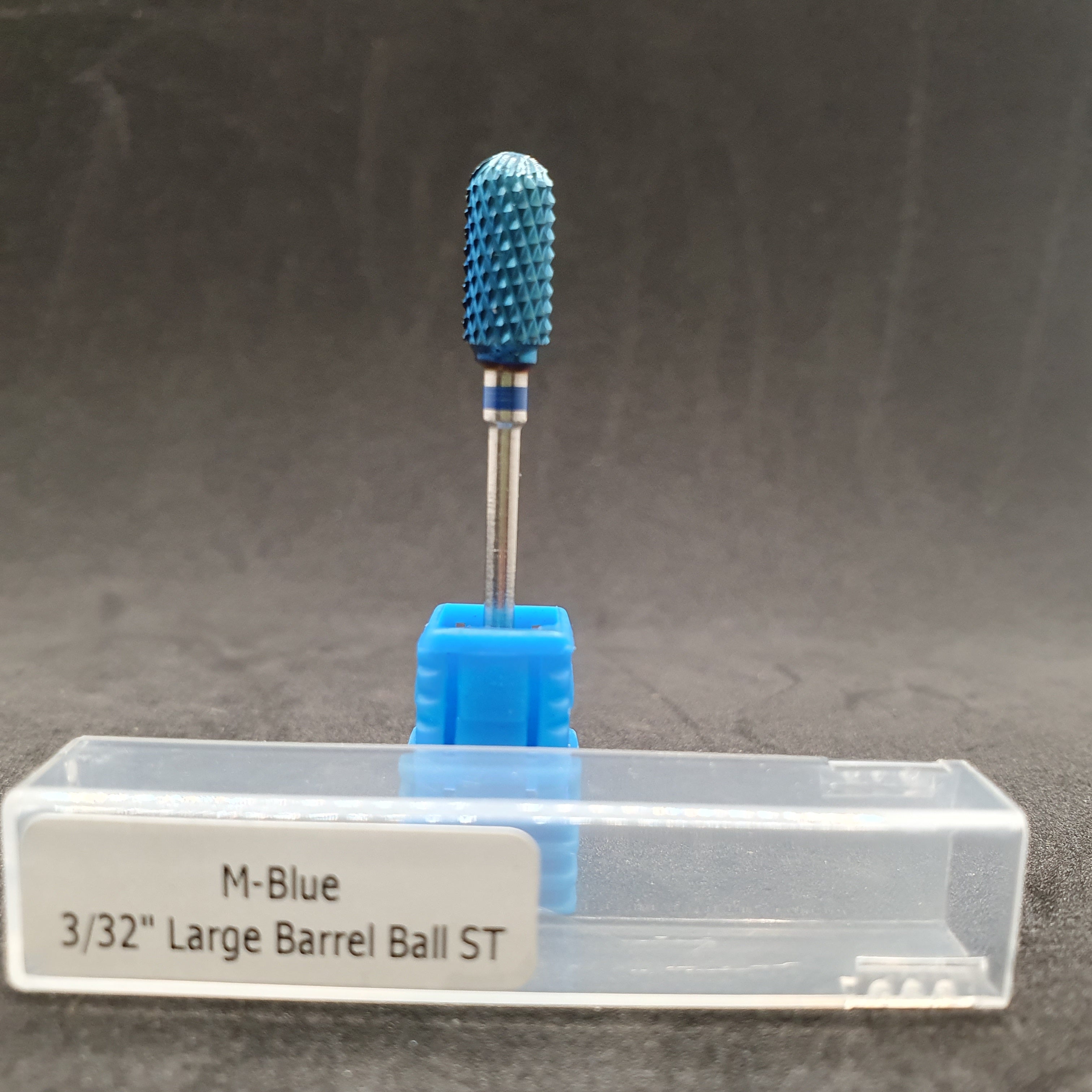 M-BLUE  3/32 " LARGE BARREL BALL DRILL BIT ST