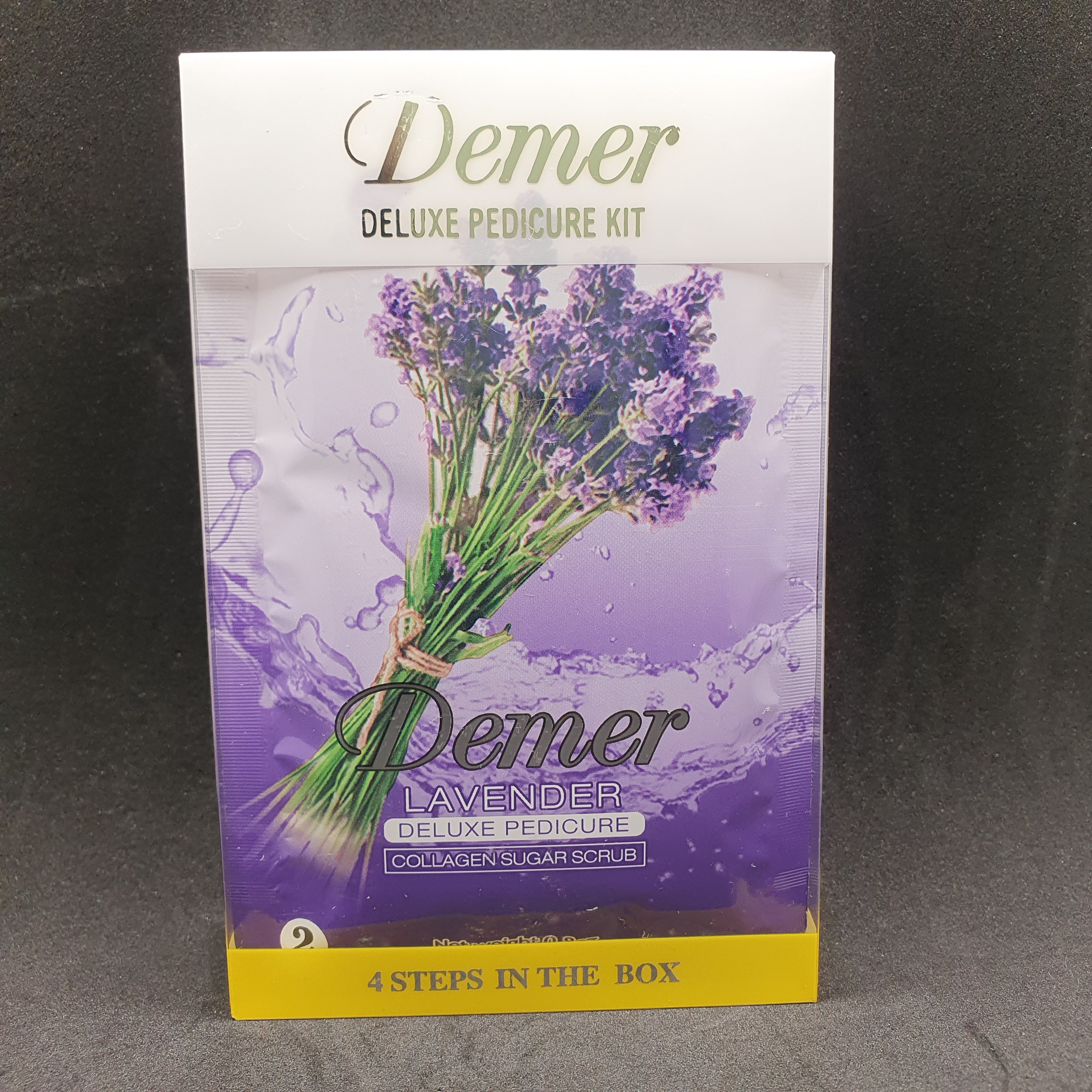 DEMER DELUXE PEDICURE KIT LAVENDER