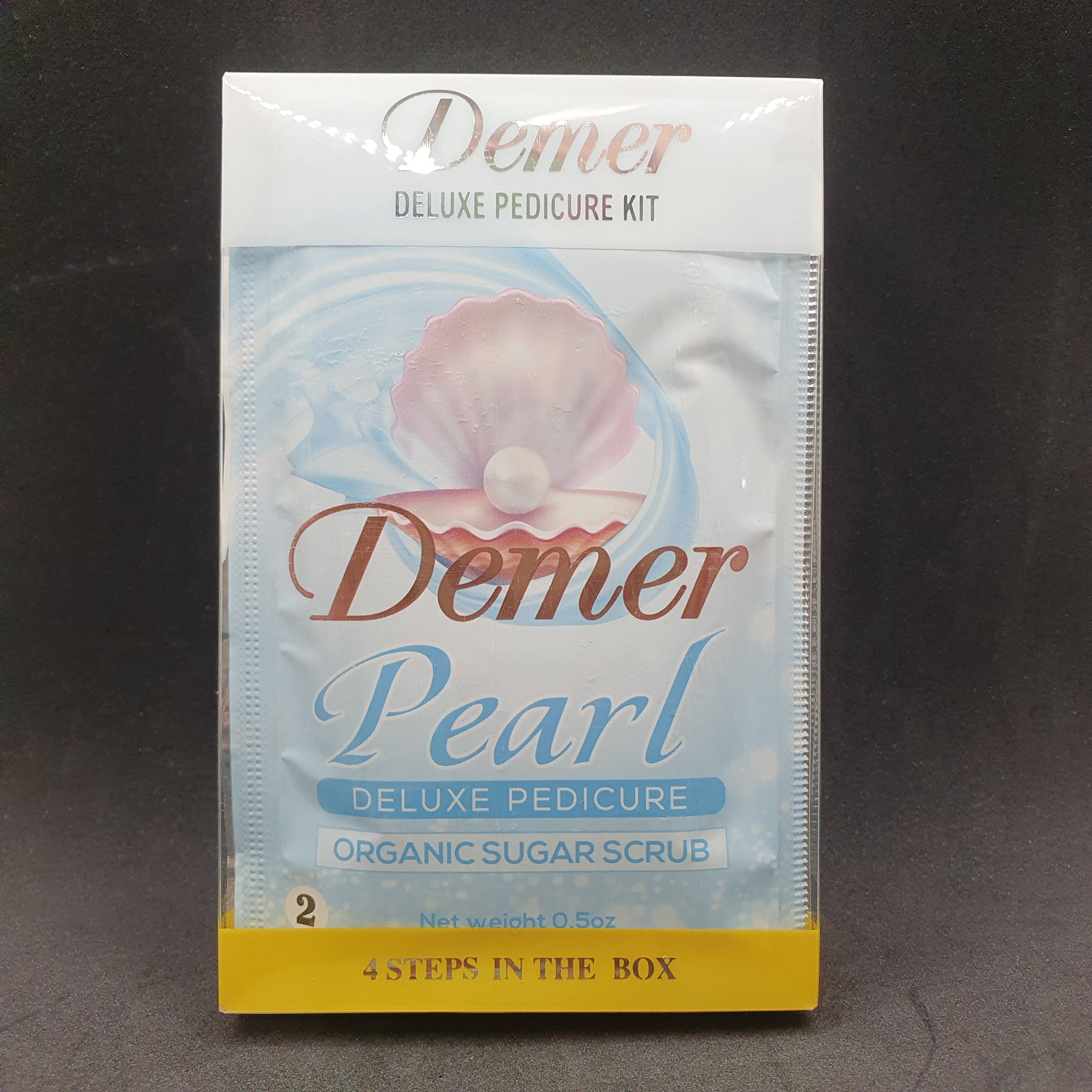 DEMER DELUXE PEDICURE KIT PEARL