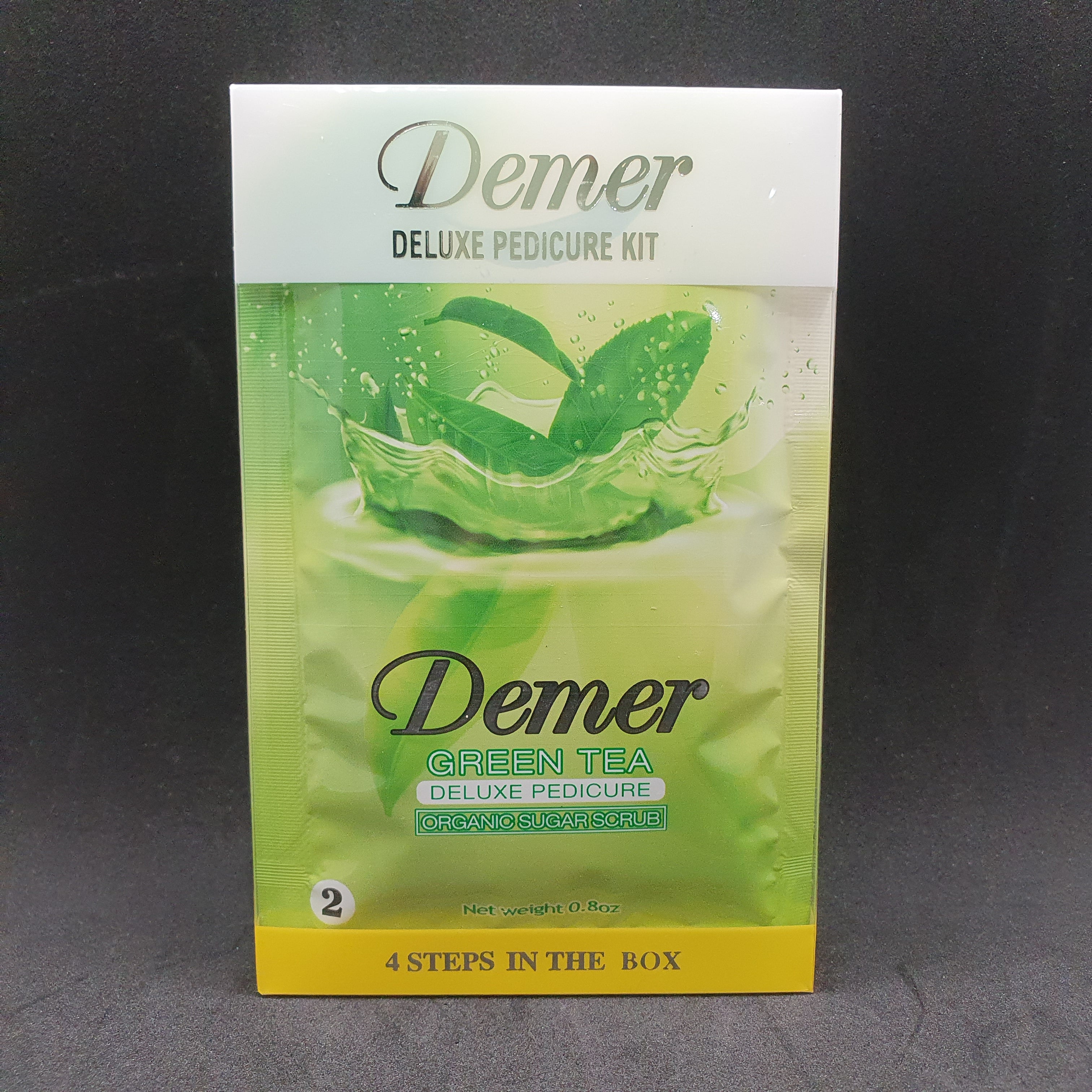 DEMER DELUXE PEDICURE KIT GREEN TEA