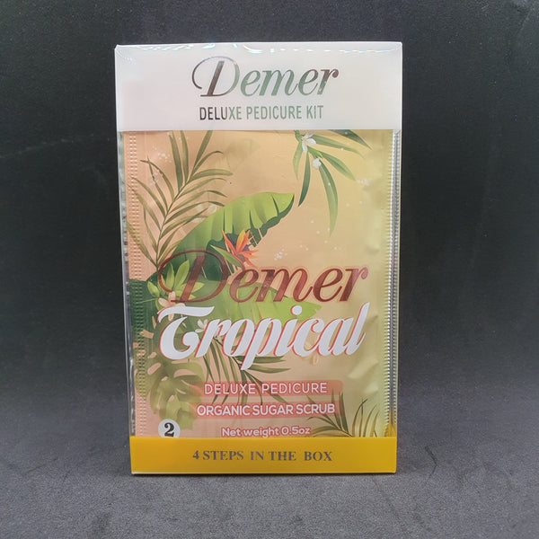 DEMER DELUXE PEDICURE KIT TROPICAL